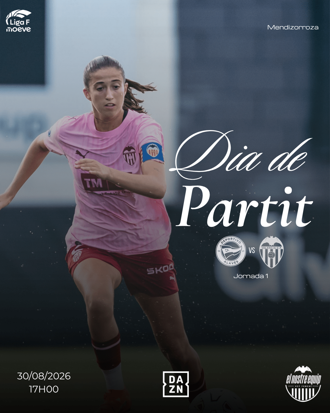 València CF Femení Alabès Liga F - Inici de temporada a Mendizorroza
