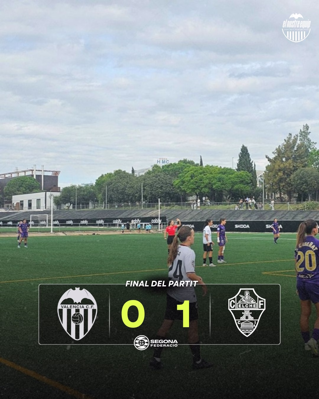 València Femení B 0-1 Elx: final del derbi de la Comunitat a Paterna