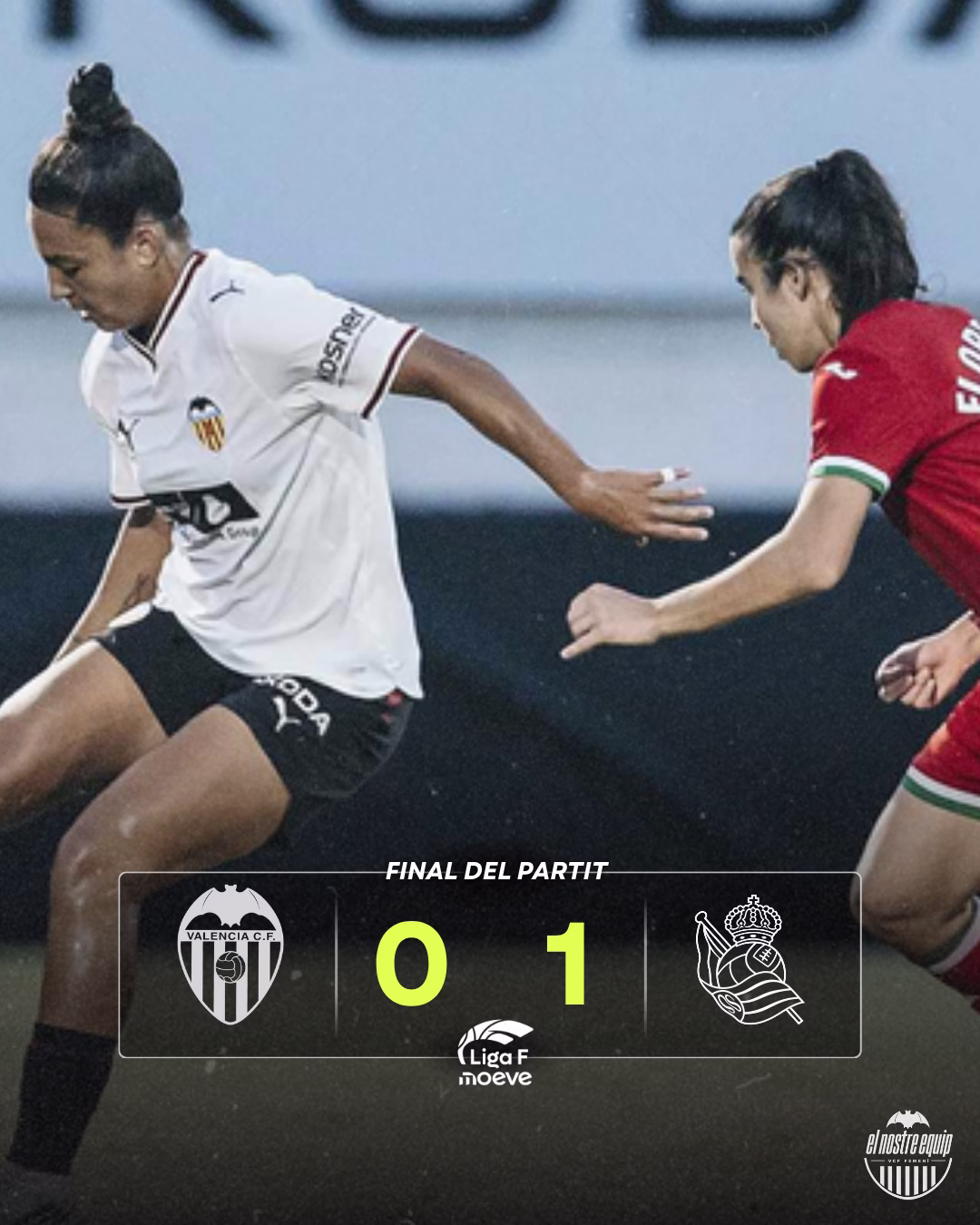València Femení 0-1 Reial Societat: partit al Puchades